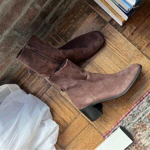 Jeffrey Campbell Chocolate Heeled Boots